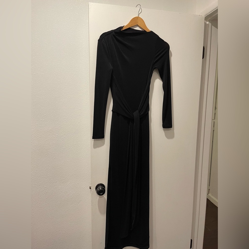 Elegant significant one  Black Long‎ Sleeve Dress